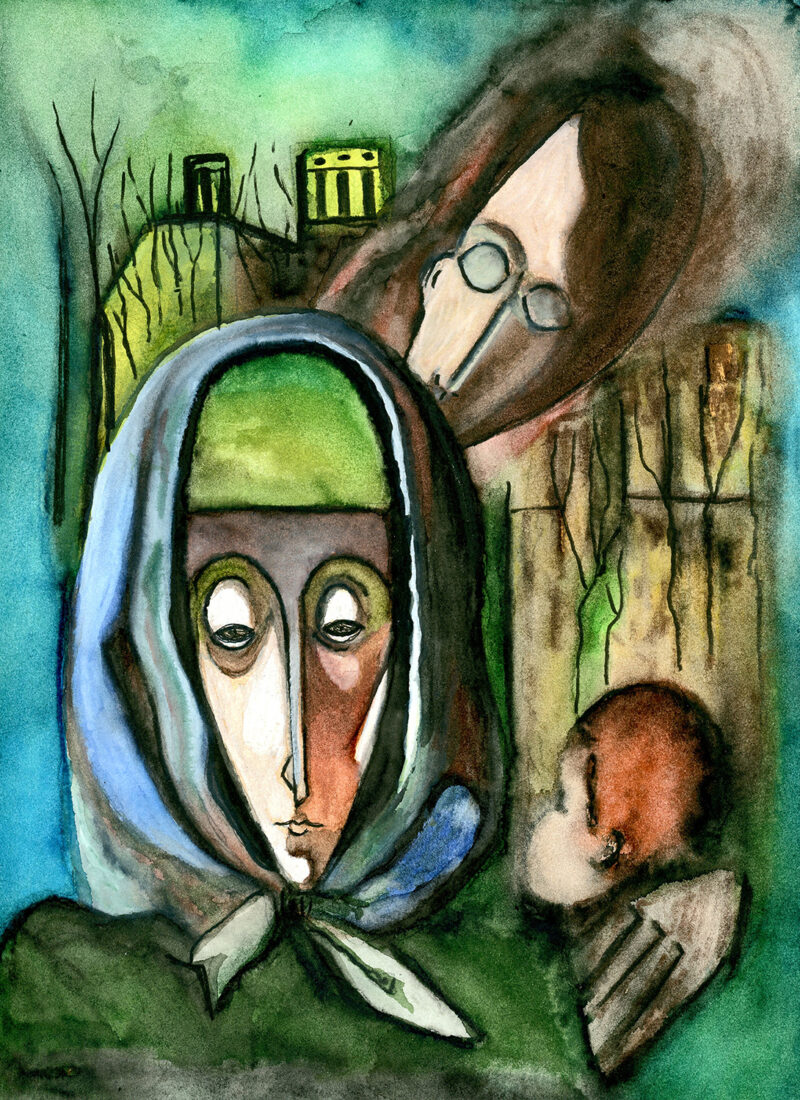 Family – watercolor